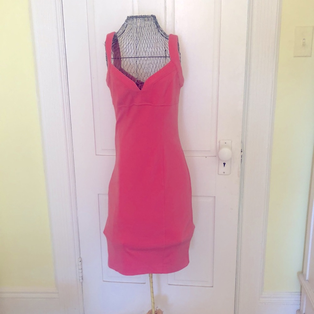 BB Dakota Pink Sleeveless Dress, Small